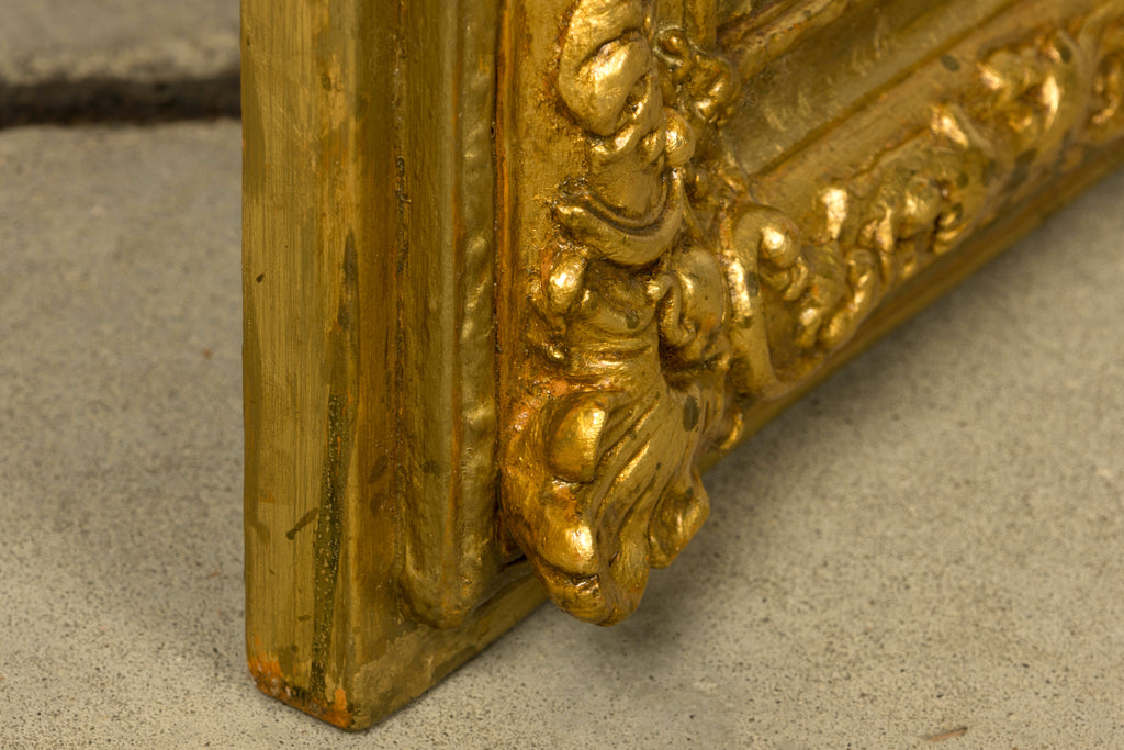 Mid-19th Century Restored French Louis Philippe Giltwood Mirror