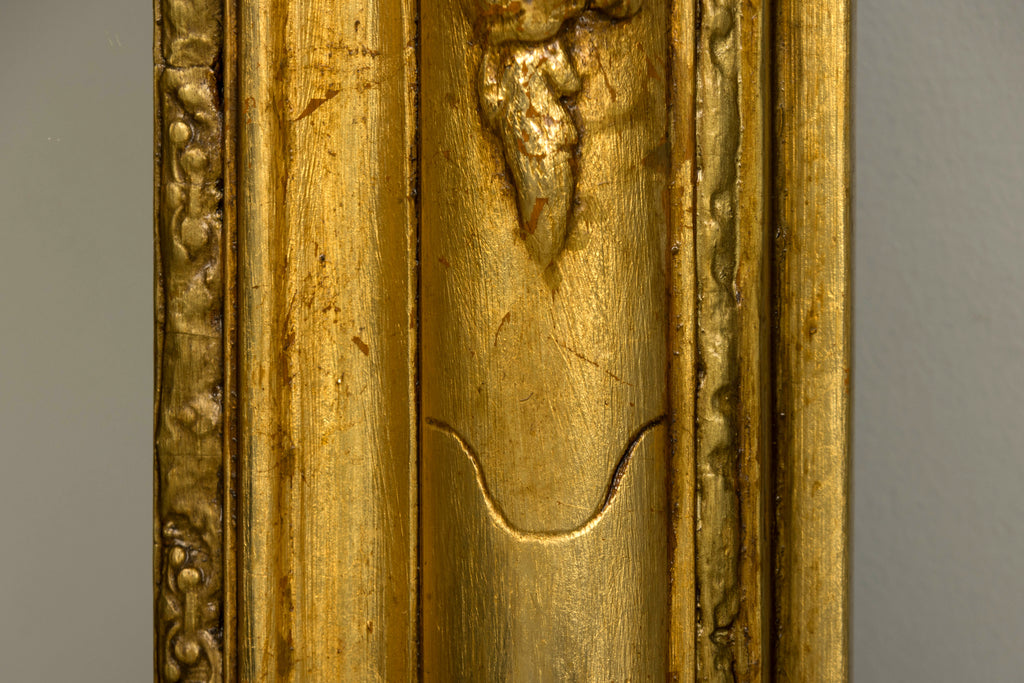 Mid-19th Century Restored French Louis Philippe Giltwood Mirror