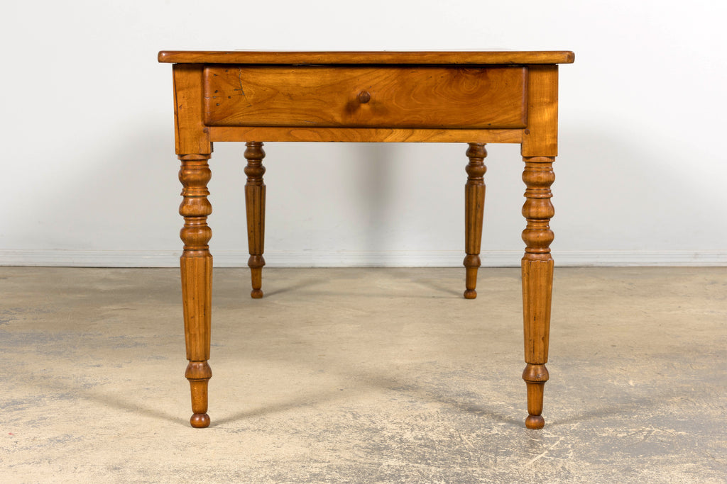 Mid-19th Century French Provincial Cherrywood Farmhouse Table
