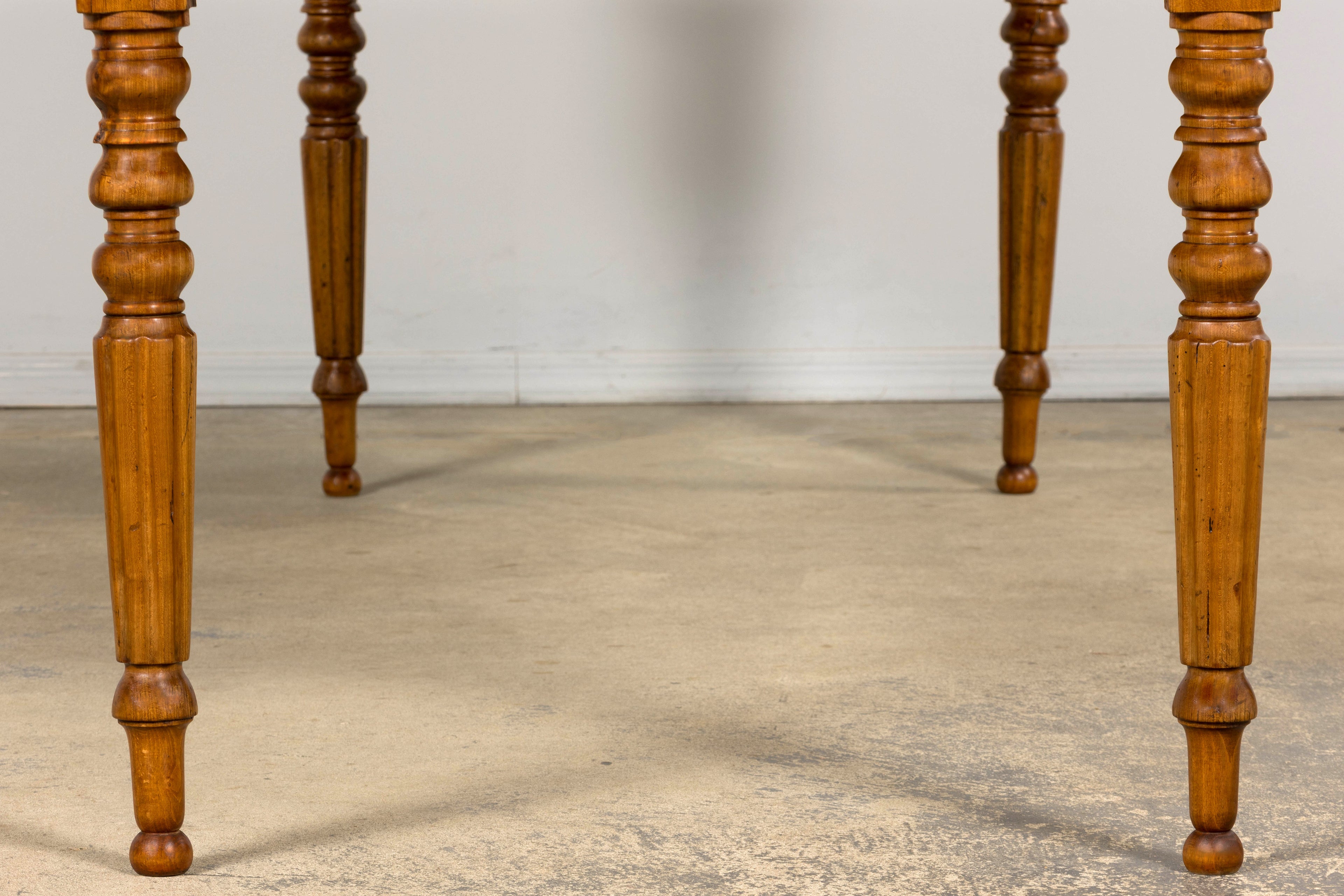 Mid-19th Century French Provincial Cherrywood Farmhouse Table