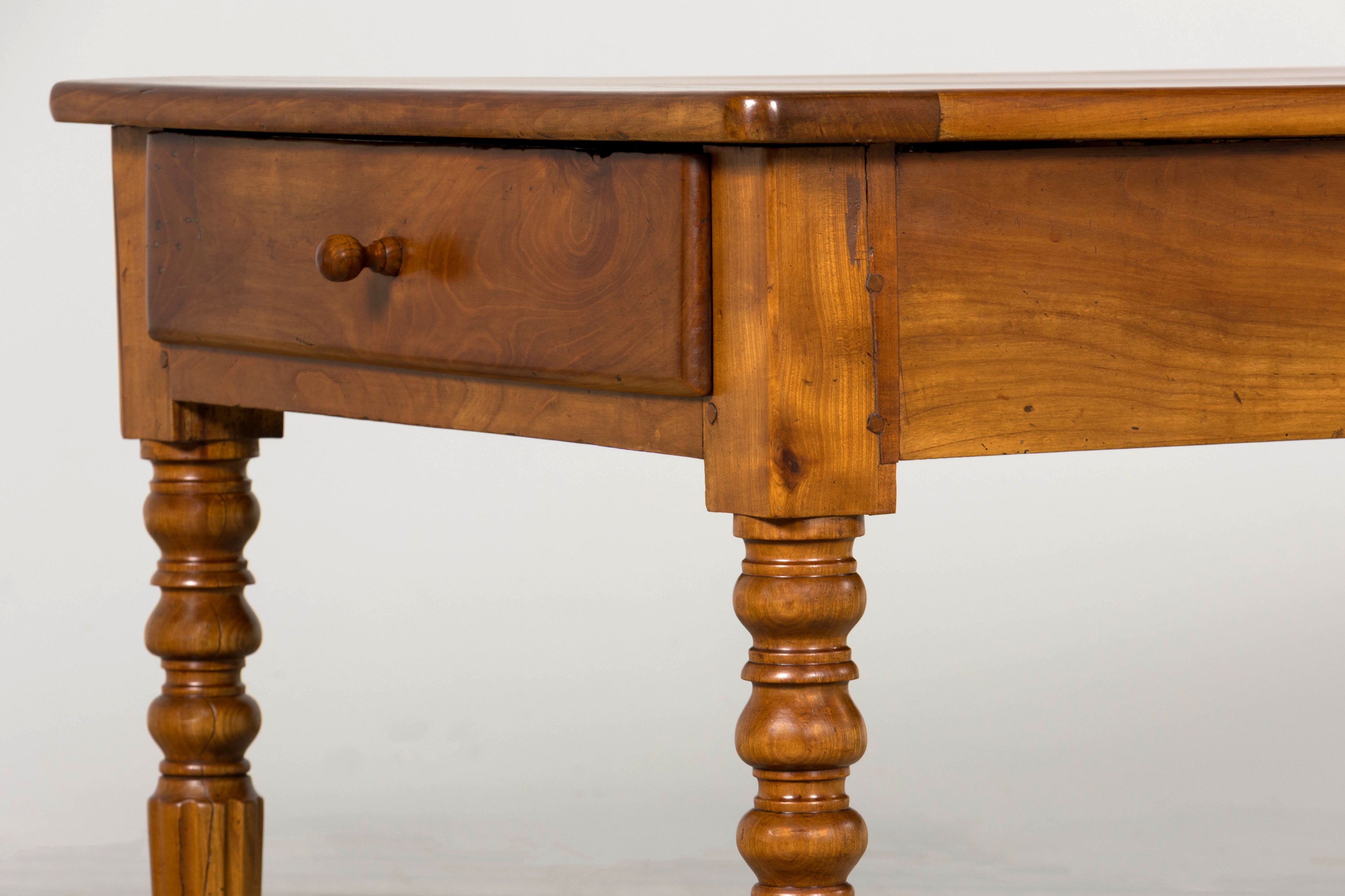 Mid-19th Century French Provincial Cherrywood Farmhouse Table