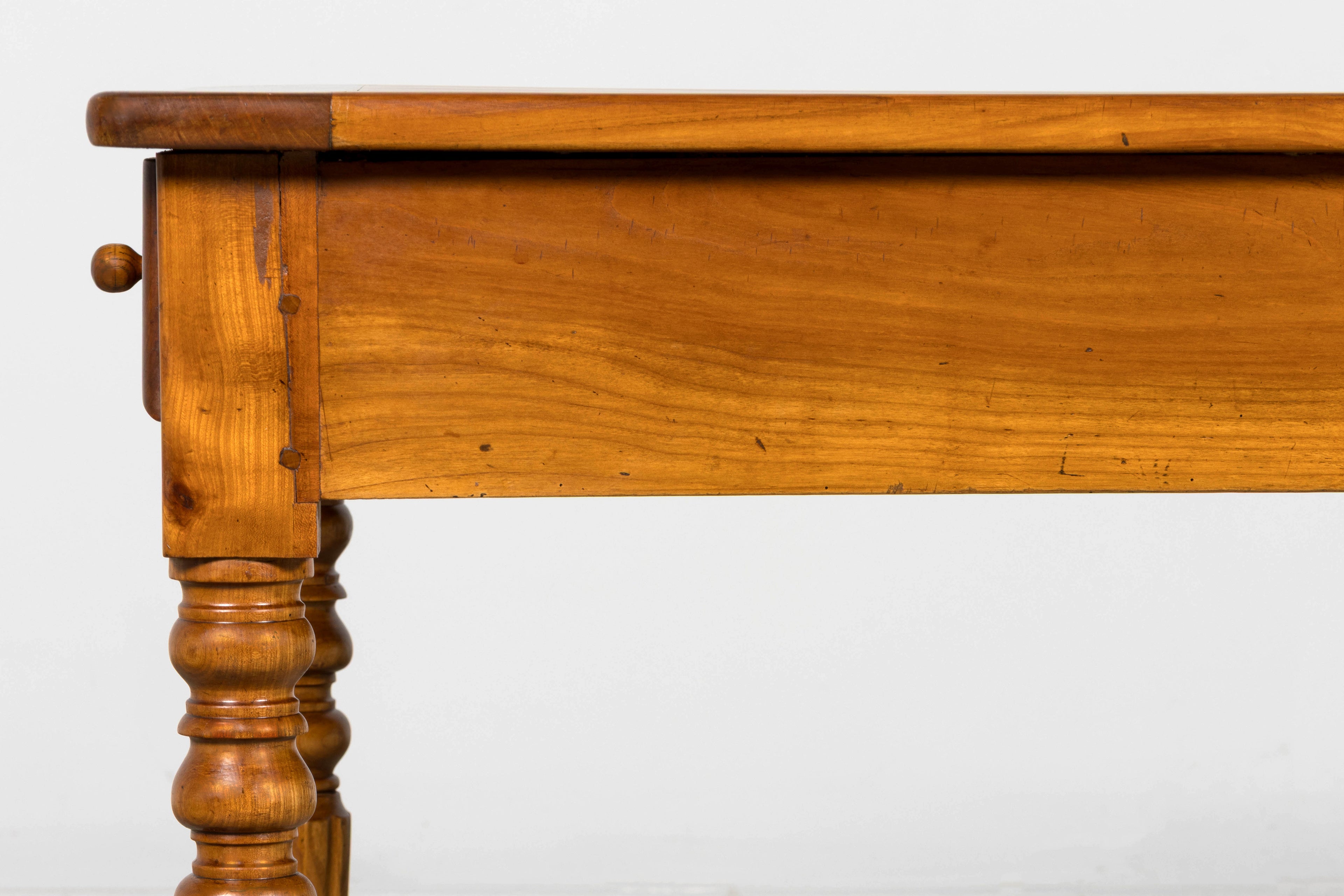 Mid-19th Century French Provincial Cherrywood Farmhouse Table