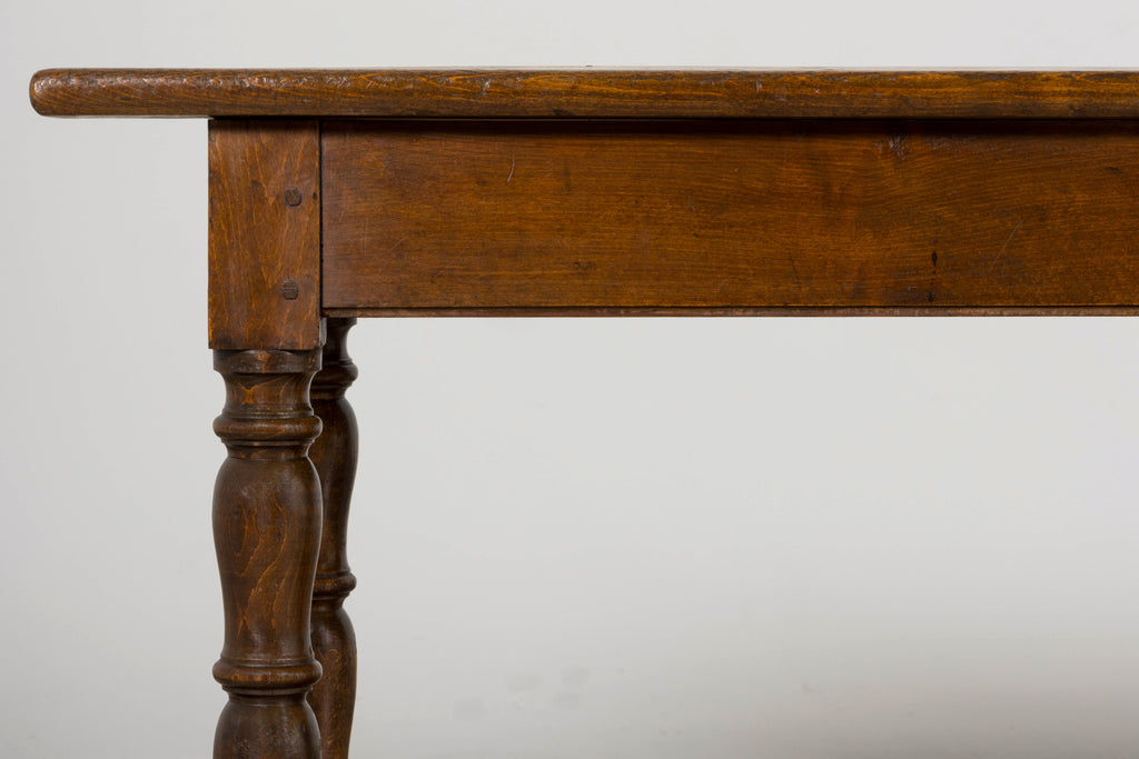 ON HOLD Mid 19th Century French Provincial Oak Draper’s Console Table