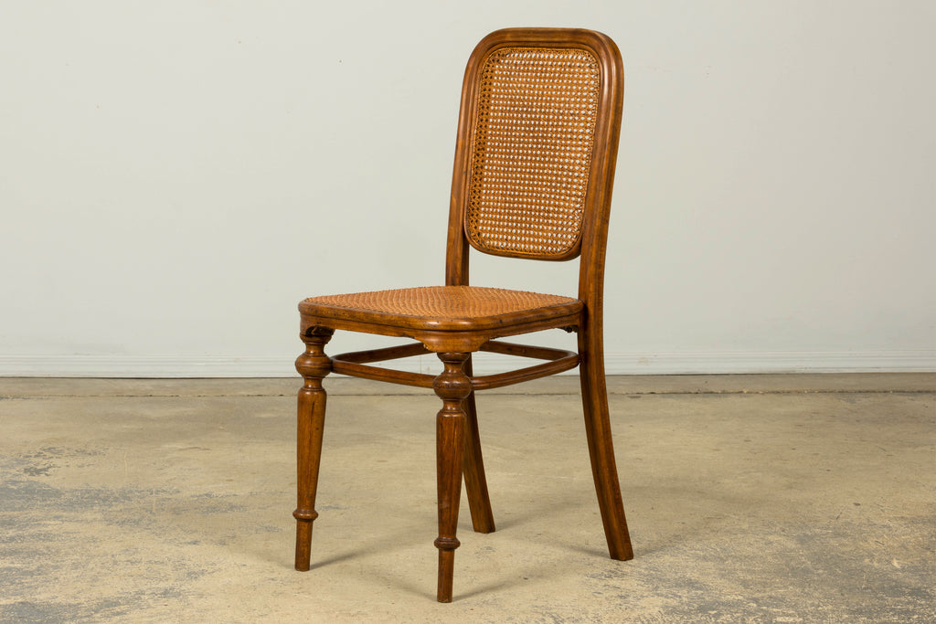 Set of 10 Late 19th Century Austrian Thonet Bentwood Cane Dining Chairs