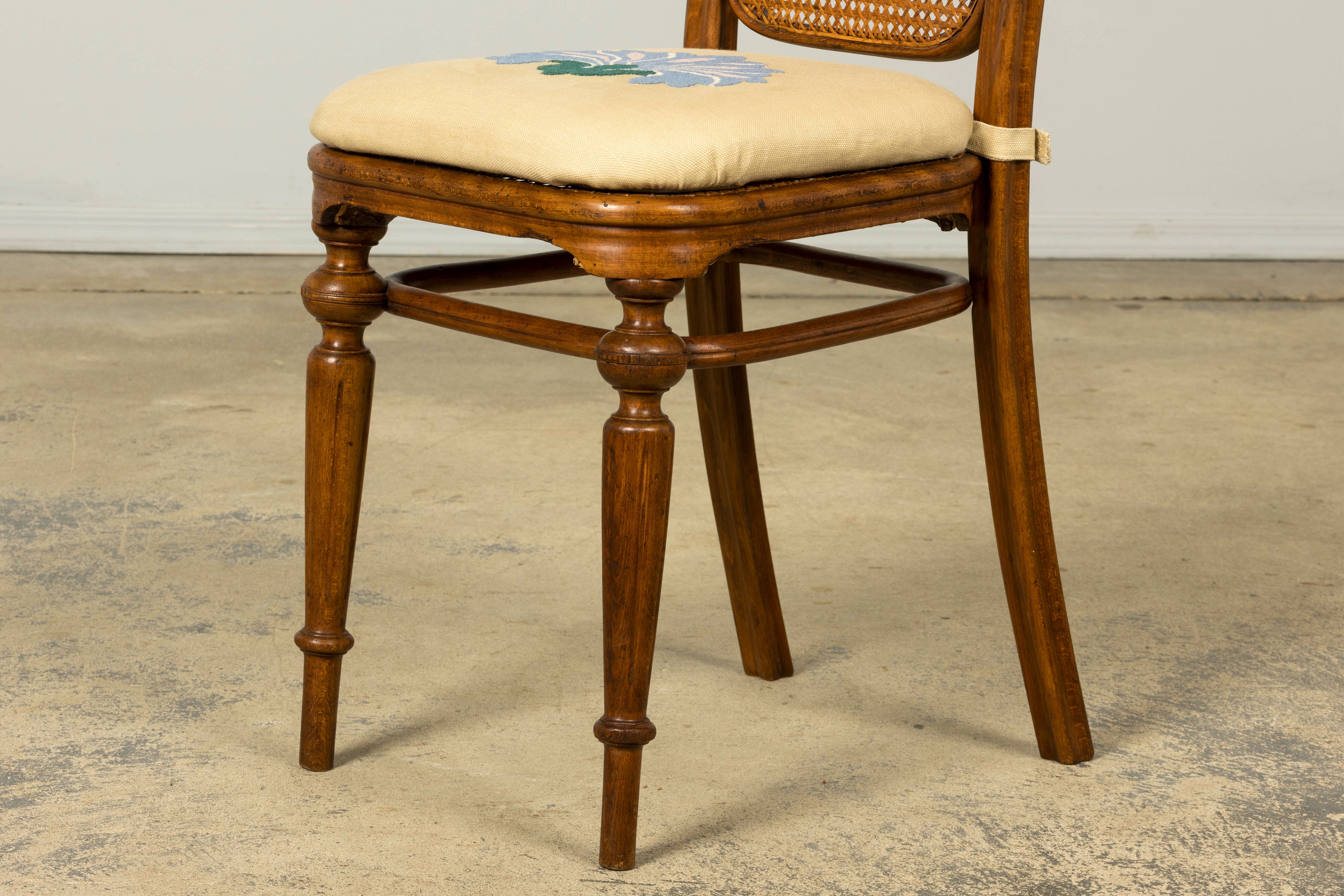 Set of 10 Late 19th Century Austrian Thonet Bentwood Cane Dining Chairs