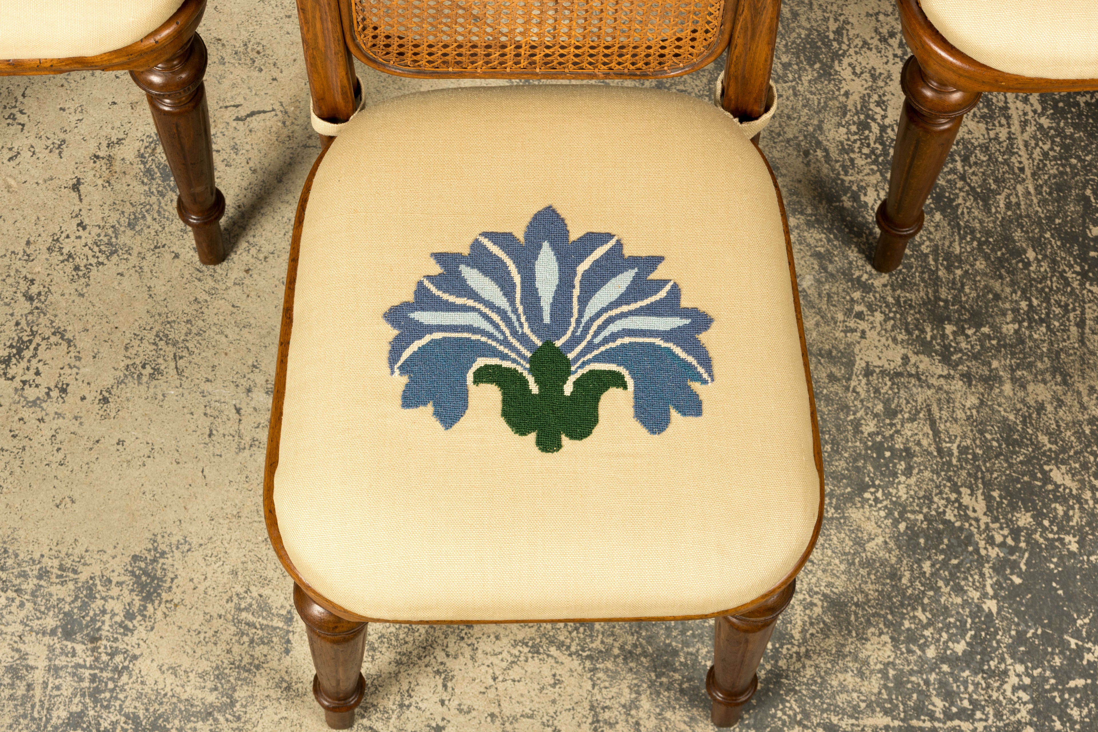 Set of 10 Late 19th Century Austrian Thonet Bentwood Cane Dining Chairs