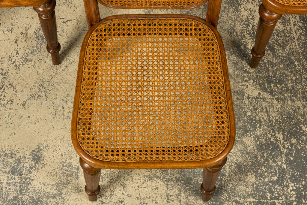 Set of 10 Late 19th Century Austrian Thonet Bentwood Cane Dining Chairs