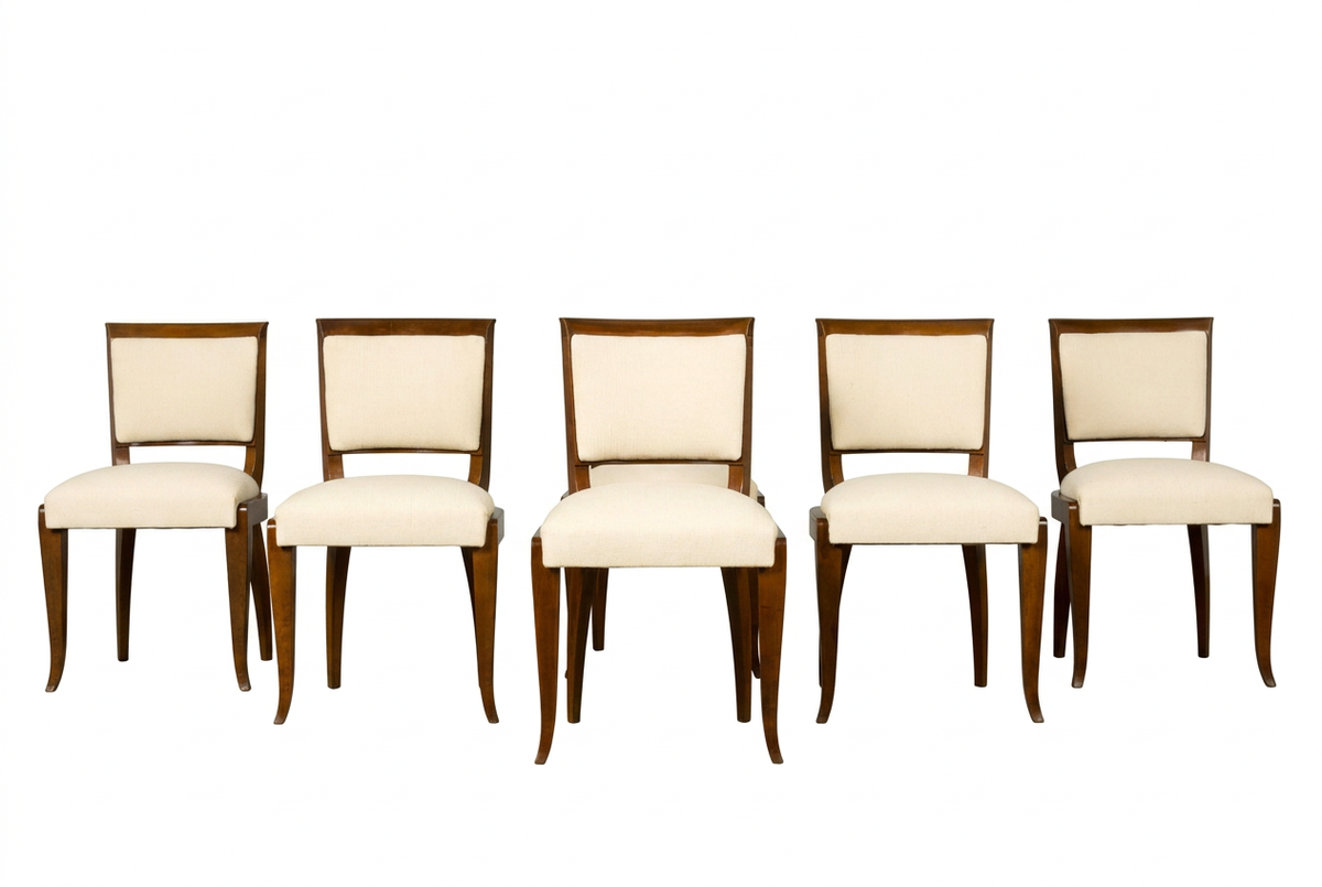 Chairs with a solid white background and no shadows