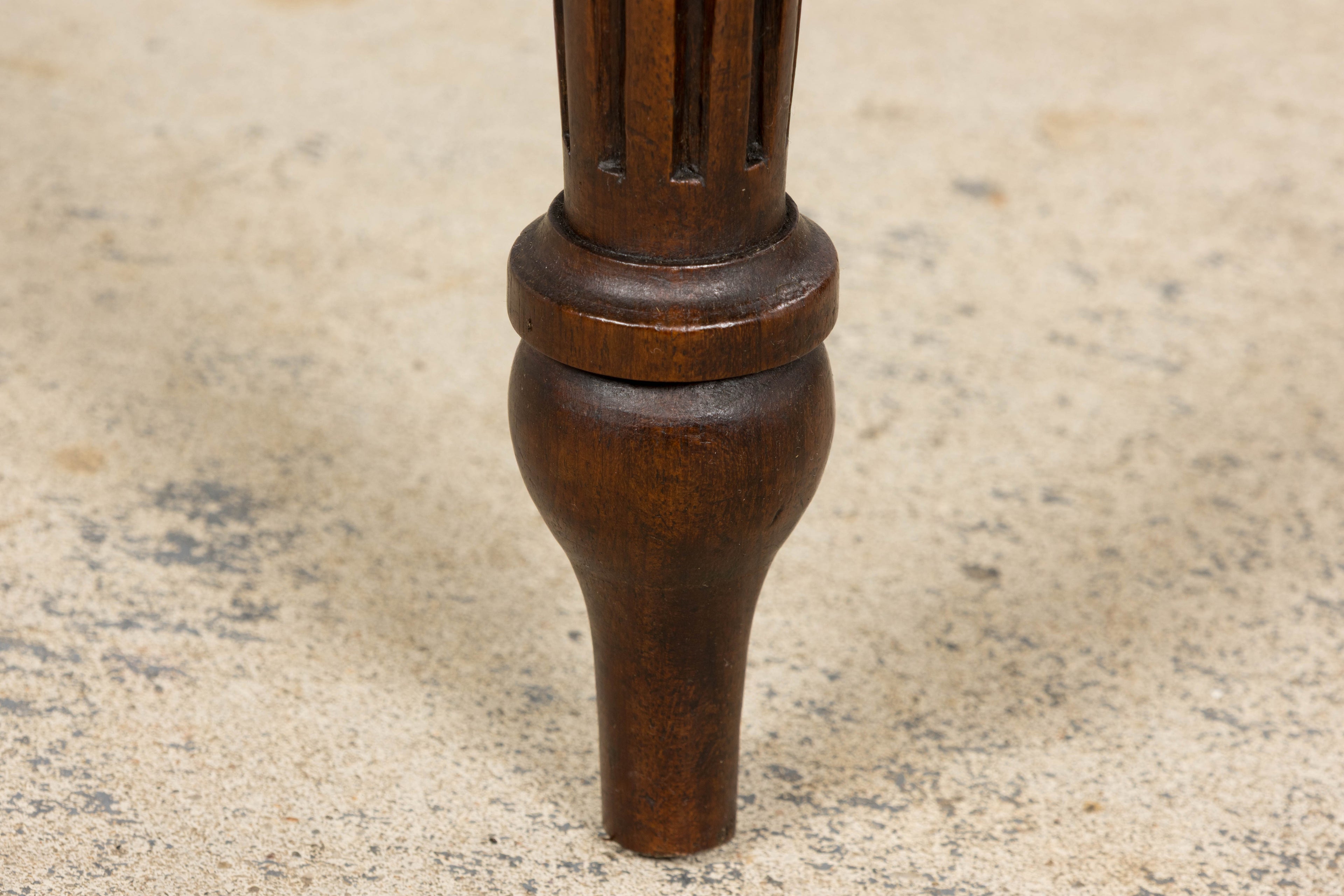 Set of Eight 19th Century French Napoléon III Mahogany Dining Chairs