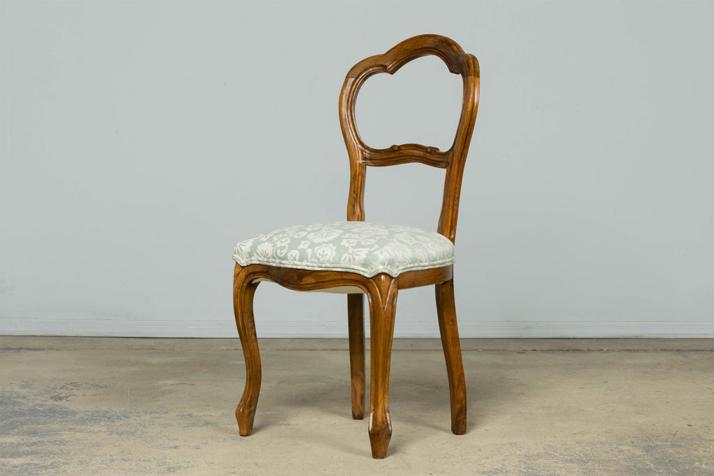 Set of 10 Antique French Louis Philippe Walnut Dining Chairs, Late 19th Century