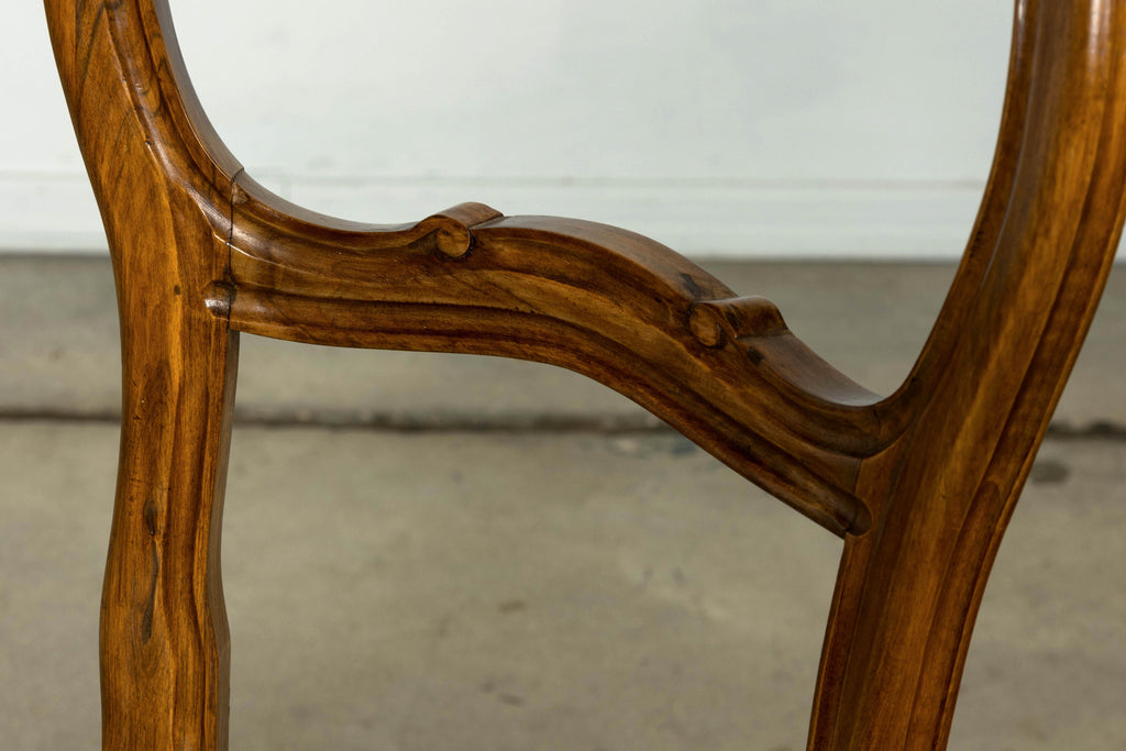 Set of 10 Antique French Louis Philippe Walnut Dining Chairs, Late 19th Century