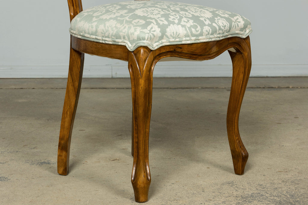 Set of 10 Antique French Louis Philippe Walnut Dining Chairs, Late 19th Century