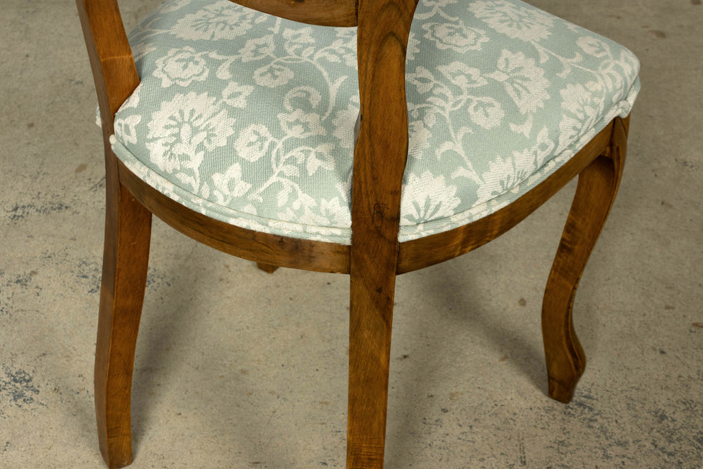 Set of 10 Antique French Louis Philippe Walnut Dining Chairs, Late 19th Century