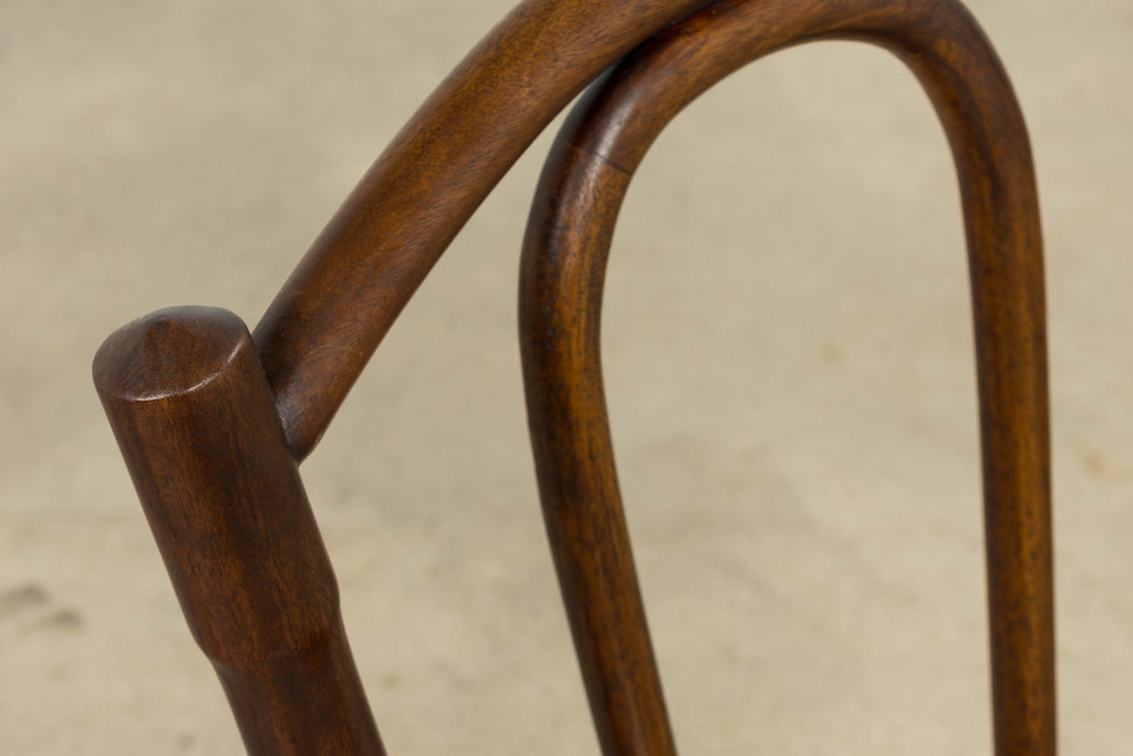Set of 4 French Bentwood Bistro Dining Chairs, Provence, Mid-20th Century