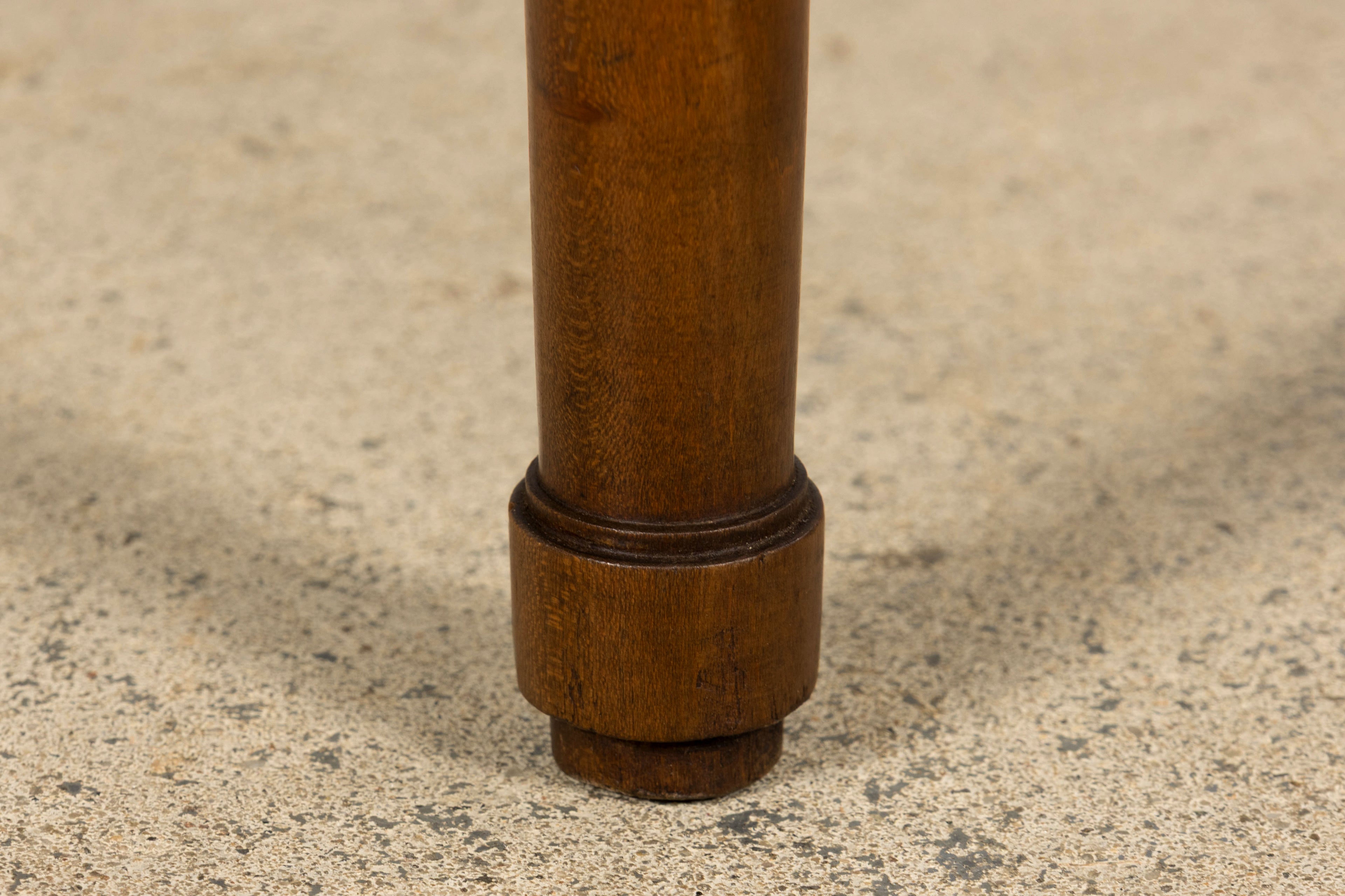 Set of 8 French Directoire Walnut Dining Chairs, Early 19th Century