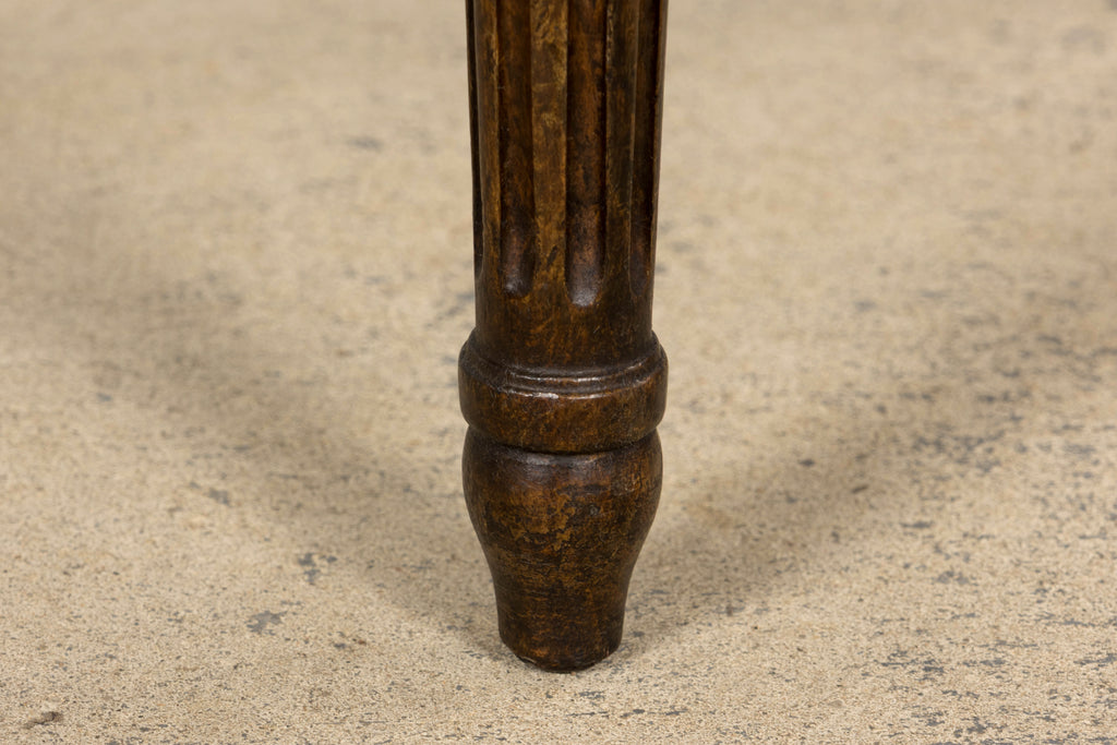 Set of Six Early 20th Century French Louis XVI Walnut Dining Chairs