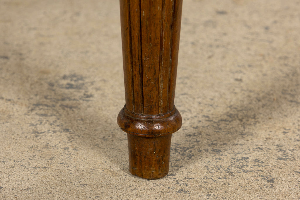 Set of Six Late 19th Century French Louis XVI Style Walnut Chairs with Pair of Fauteuils
