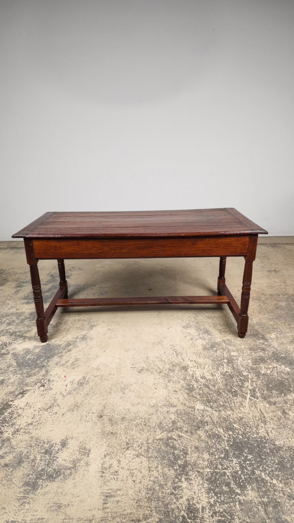 Mid-19th Century French Louis XIII Style Fruitwood Farmhouse Table