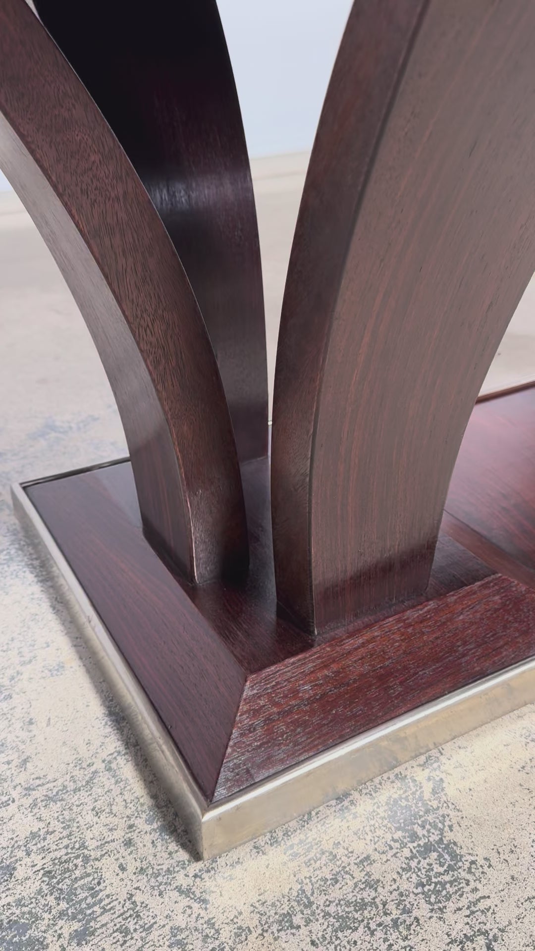 1930s Parisan Art Deco Rosewood Dining Table