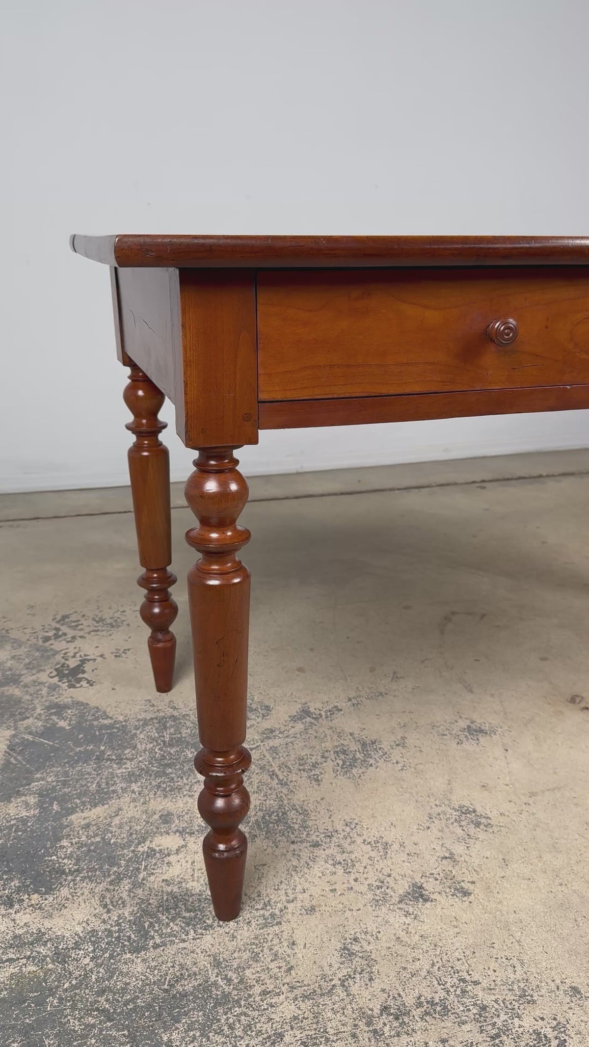 Mid-19th Century French Louis Philippe Walnut Writing Table