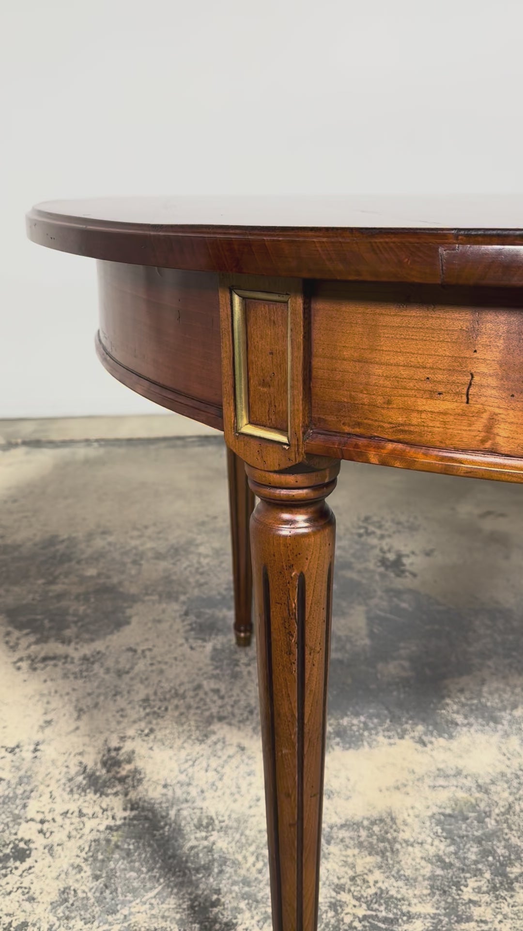 Antique French Louis XVI Style Extendable Dining Table