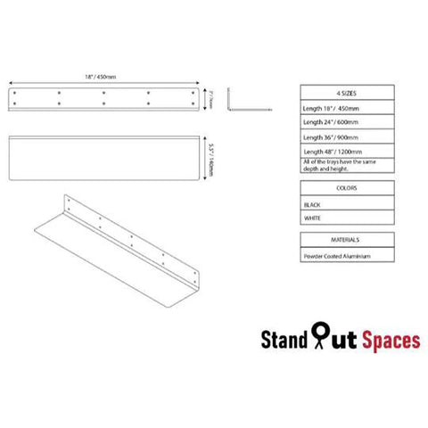 Display Shelving - StandOut Tray