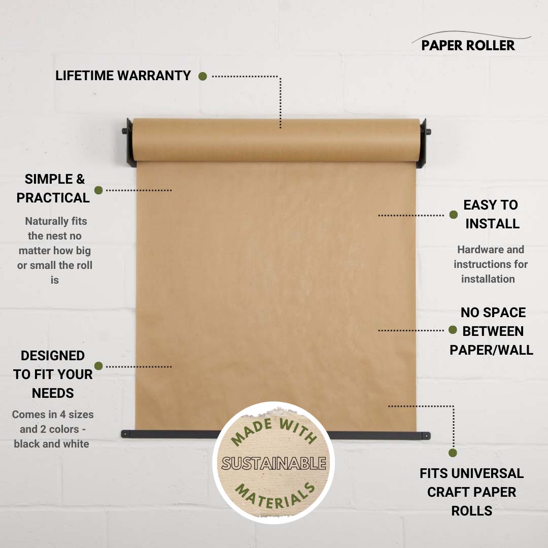 StandOut Roller - Wall-Mounted Paper Studio Roller